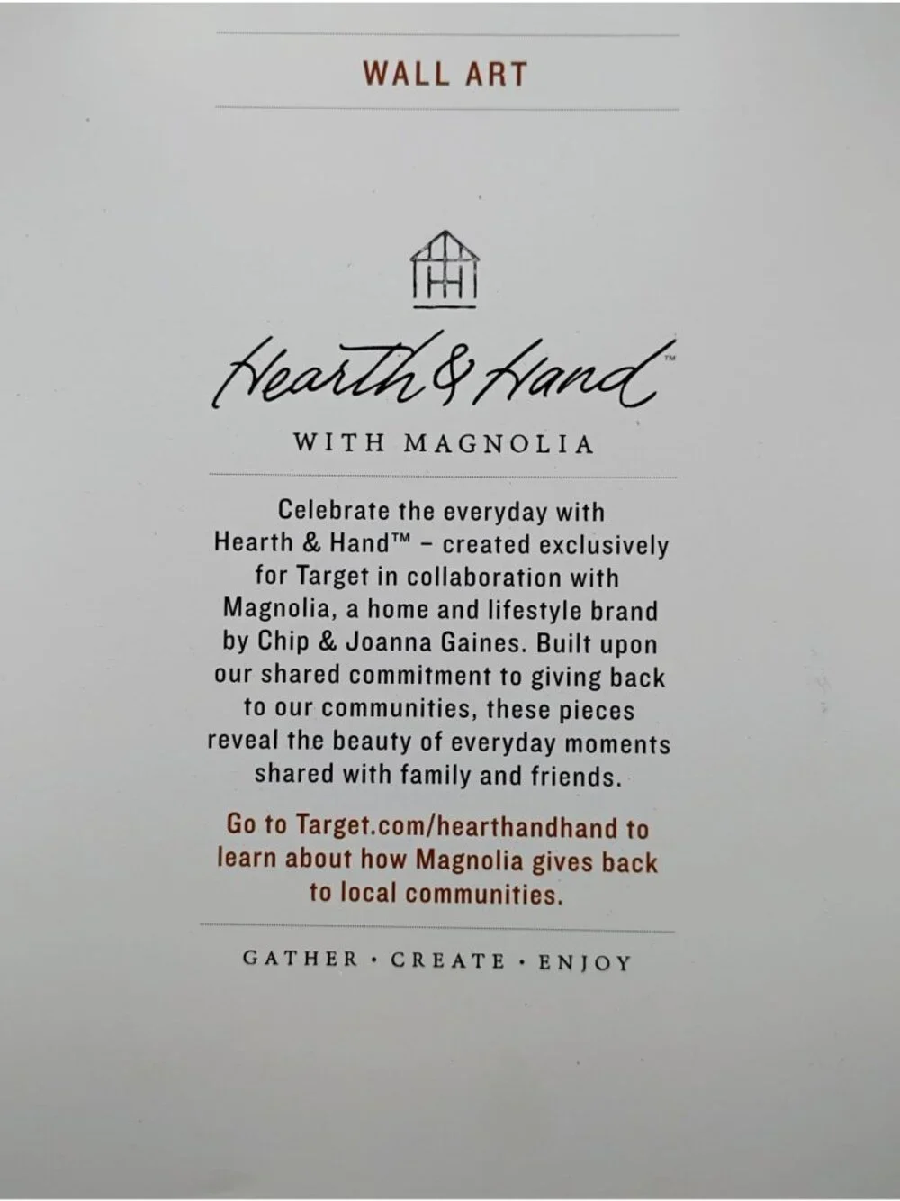 Hearth & Hand With Magnolia Framed Abstract Canvas Wall Art (16